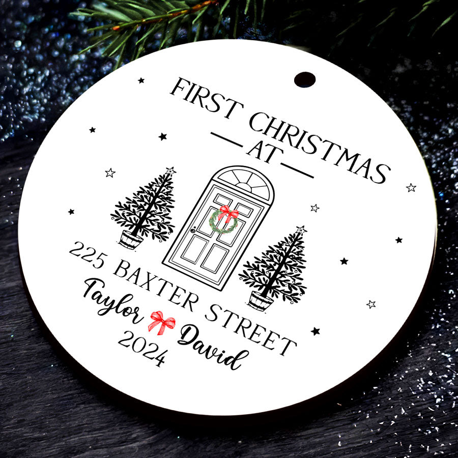 New Home Ornament Personalized