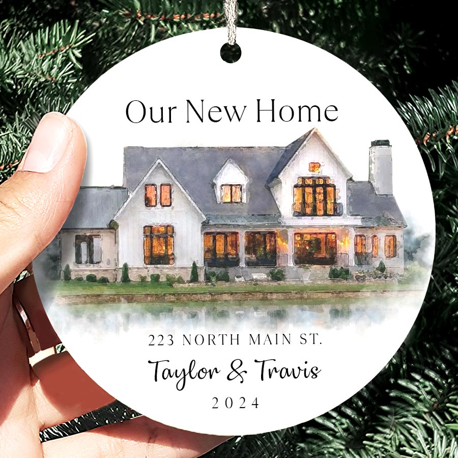 New Home Personalized Ornament