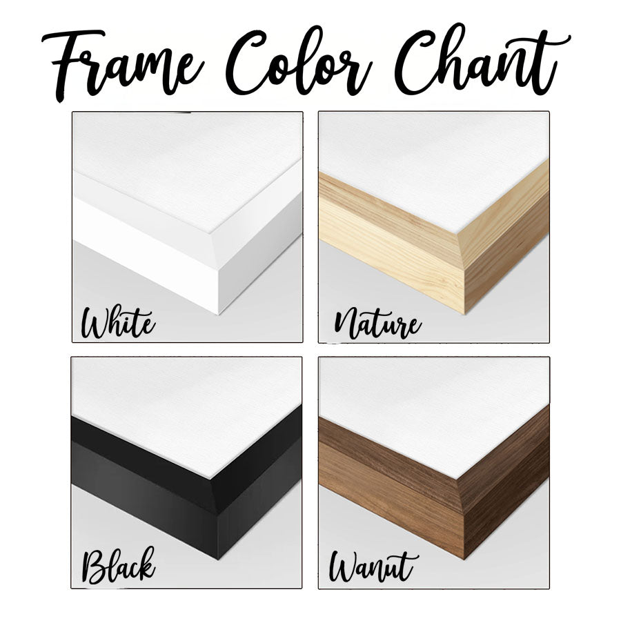 Watercolor Portrait Wall Art for Dad Gift from Kids