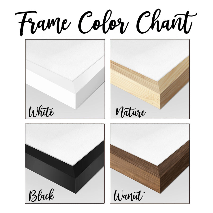 Personalized Father's Day Watercolor Portrait Canvas