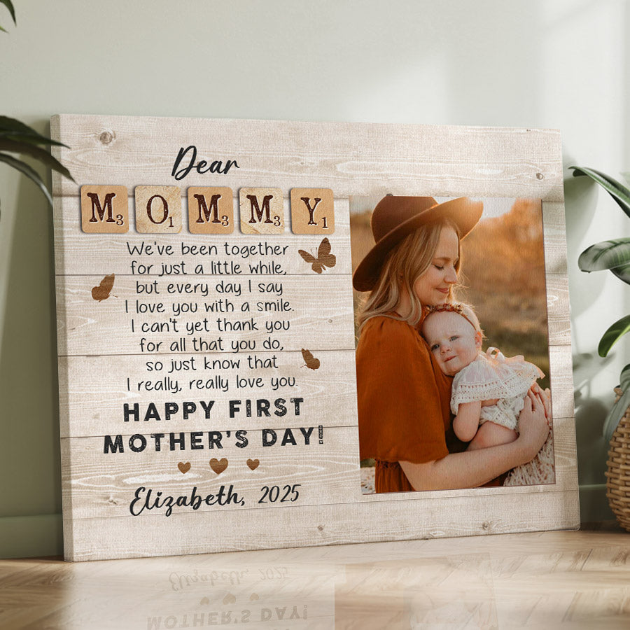 Dear Mommy Canvas
