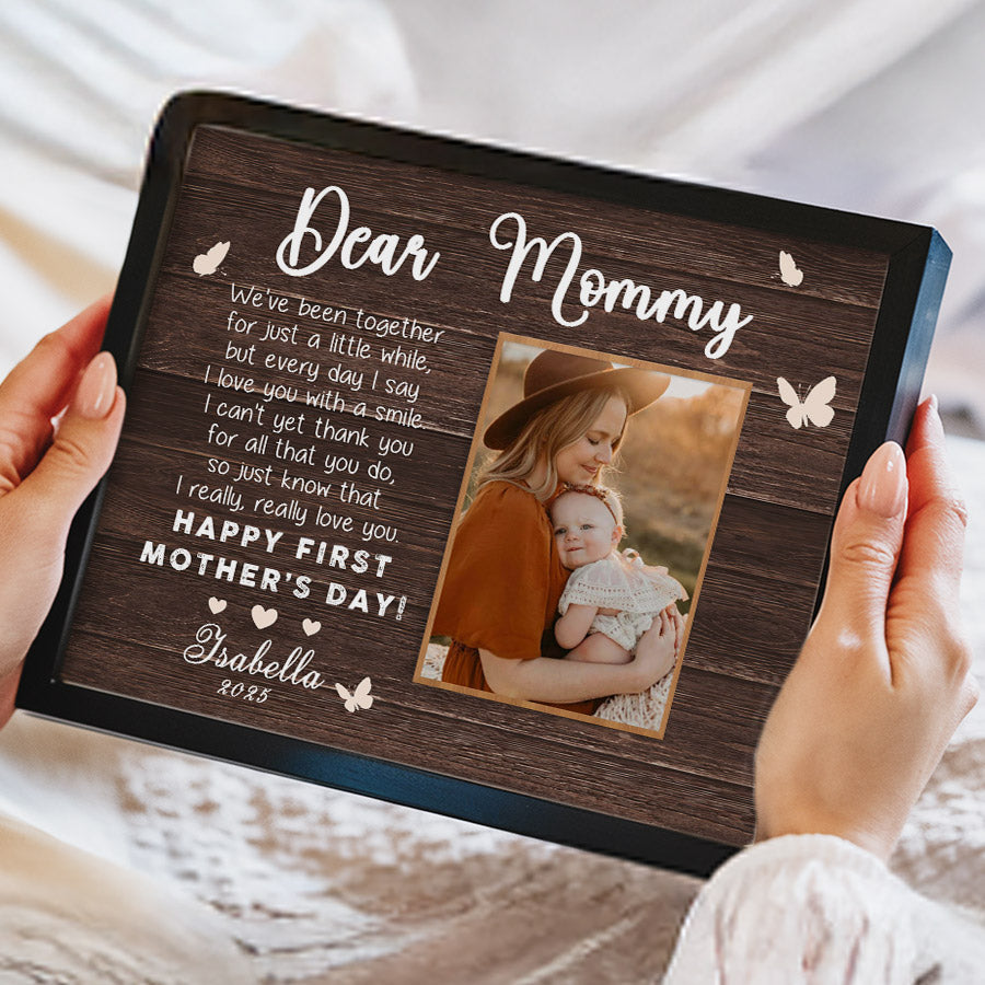 1st Mothers Day Canvas