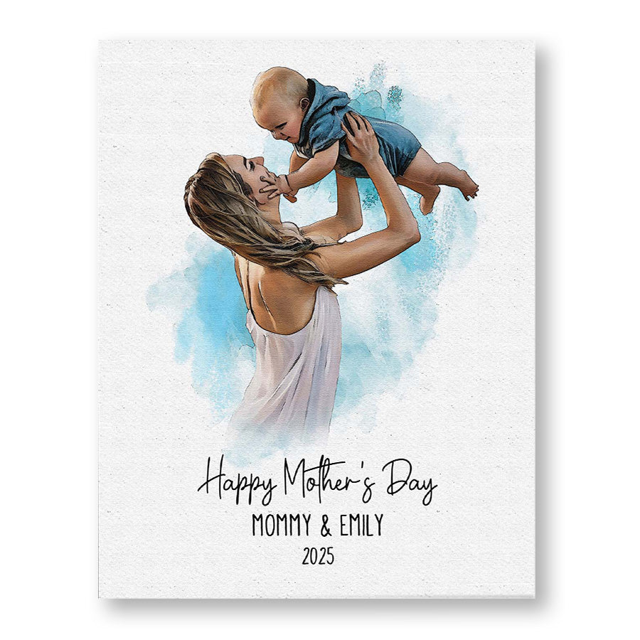 First Time Mothers Day Gift | First Mothers Day Canvas | Gift For First Time Moms