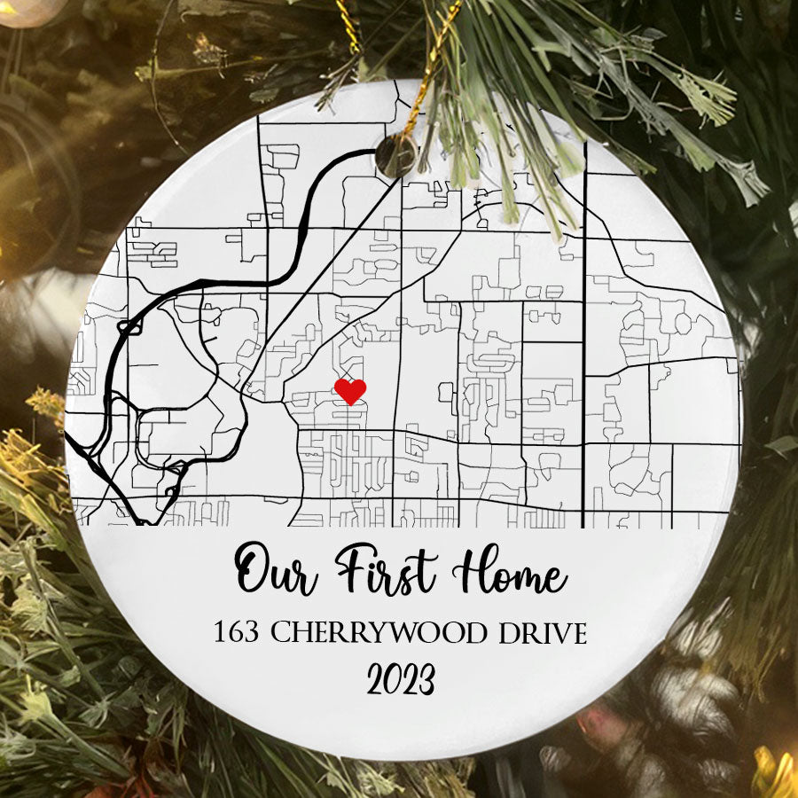 New Home Personalized Ornament