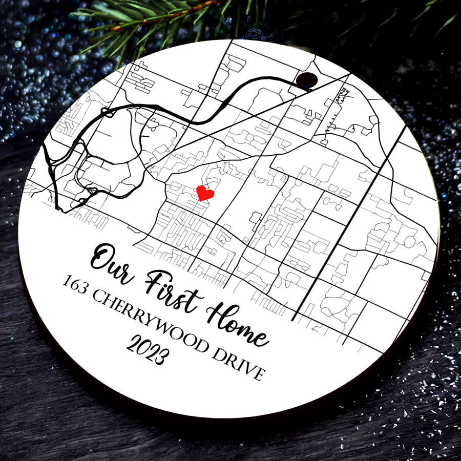 New Home Personalized Ornament