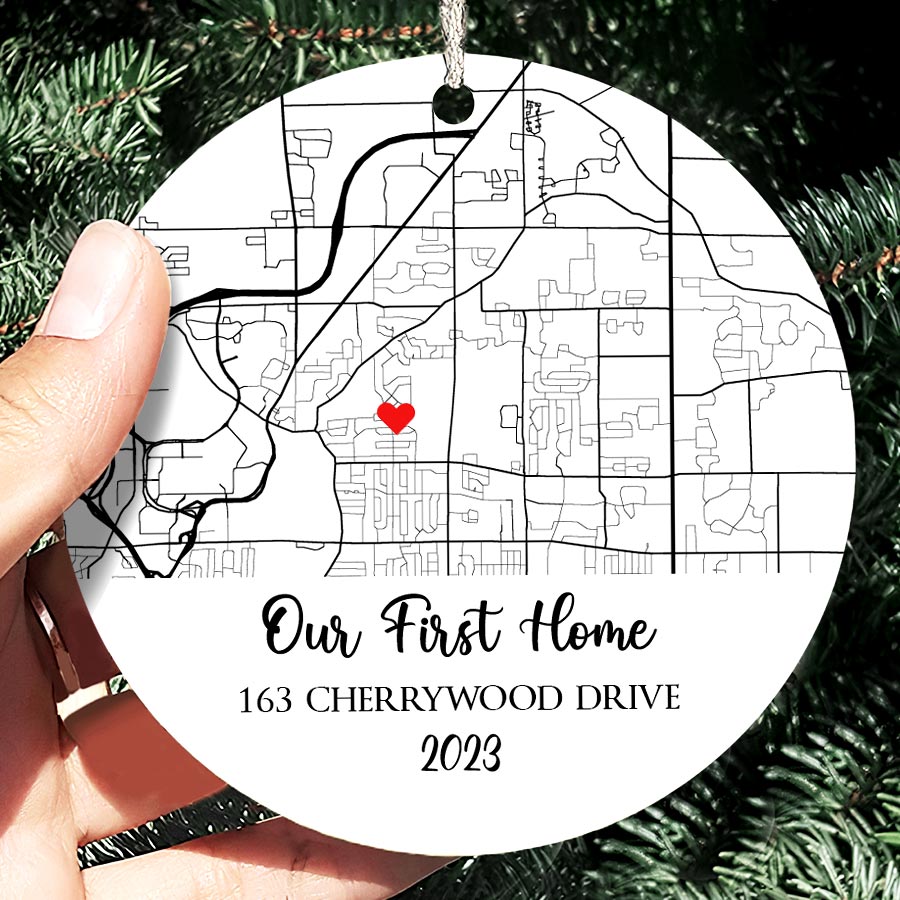 New Home Personalized Ornament