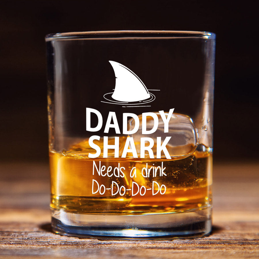 Glass Gift for New Dads