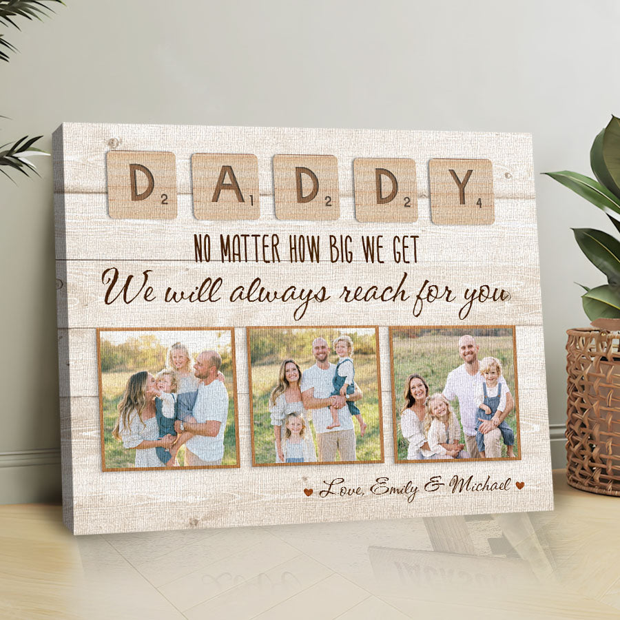 Daddy Canvas Print