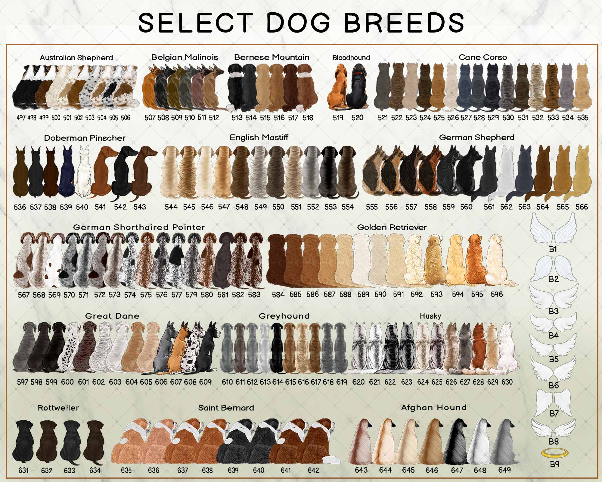 Dog Memorial Ornament