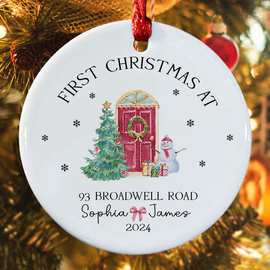 New Home Ornament Personalized