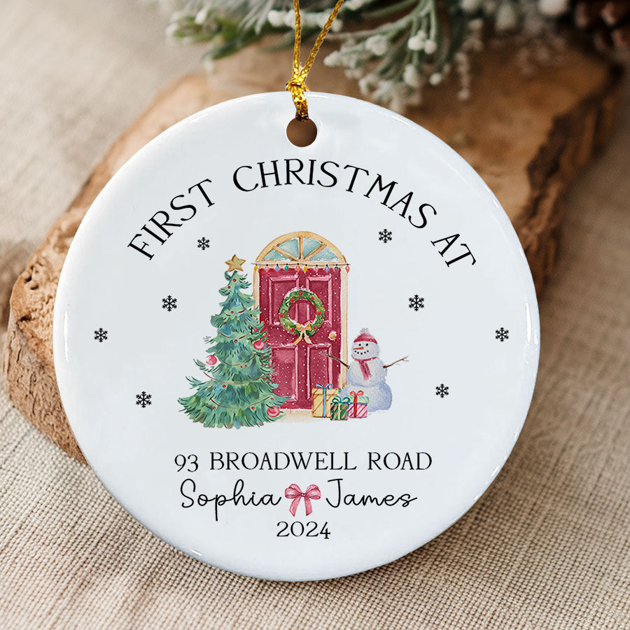 New Home Ornament Personalized
