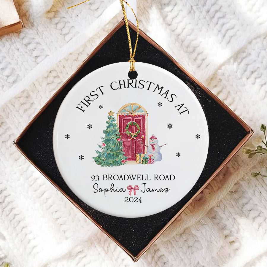 New Home Ornament Personalized