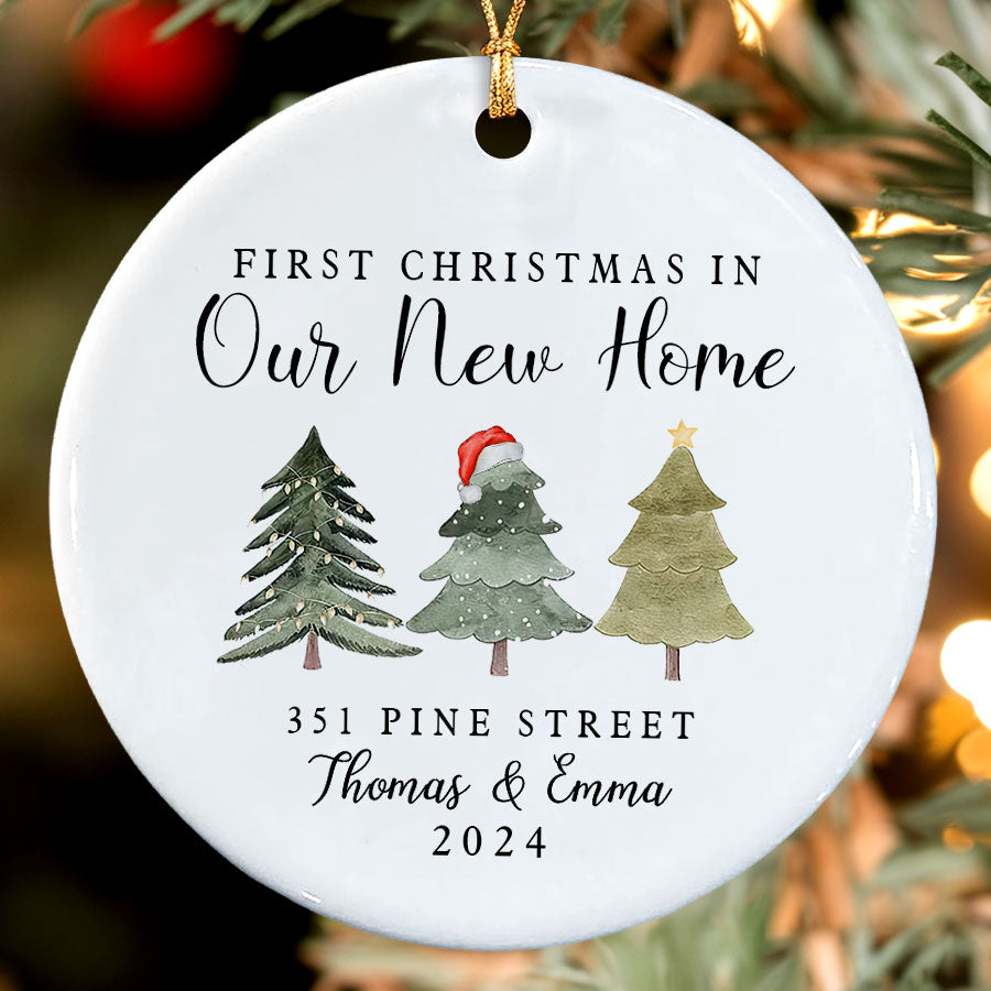 New Home Personalized Ornament