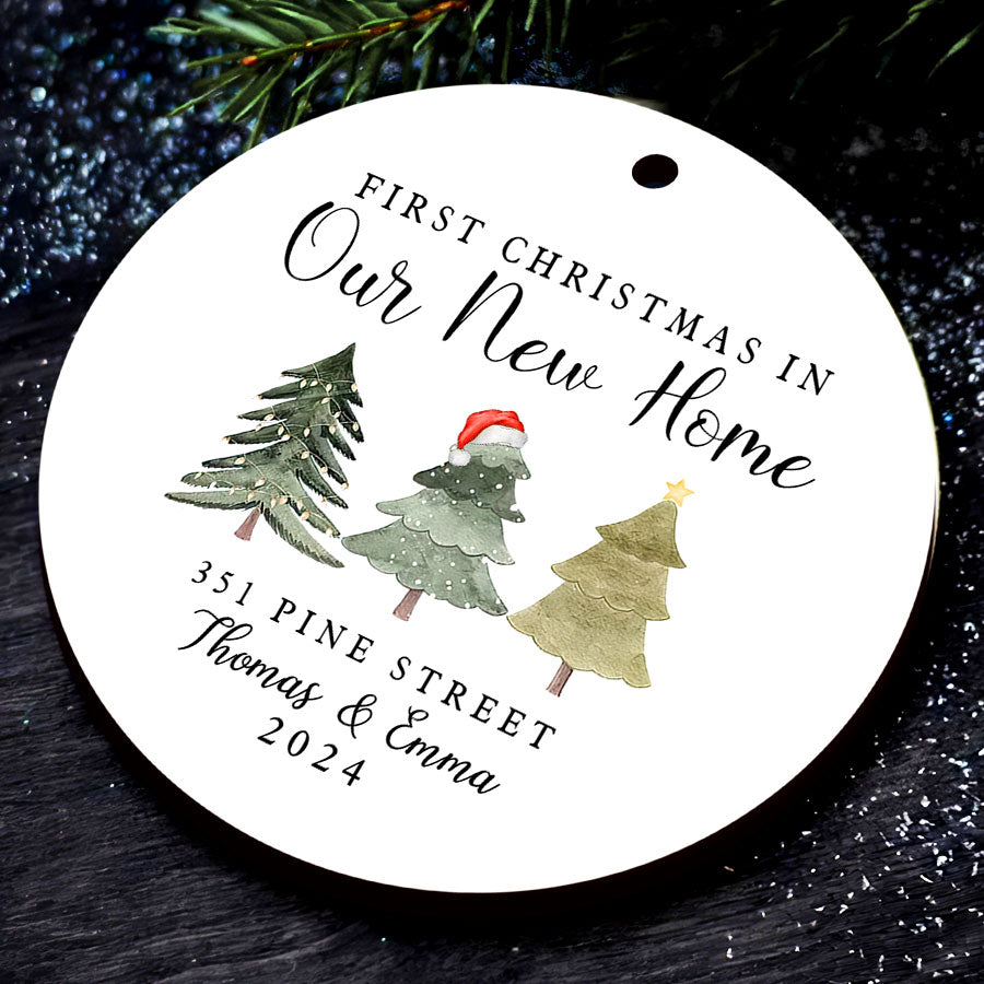 New Home Personalized Ornament