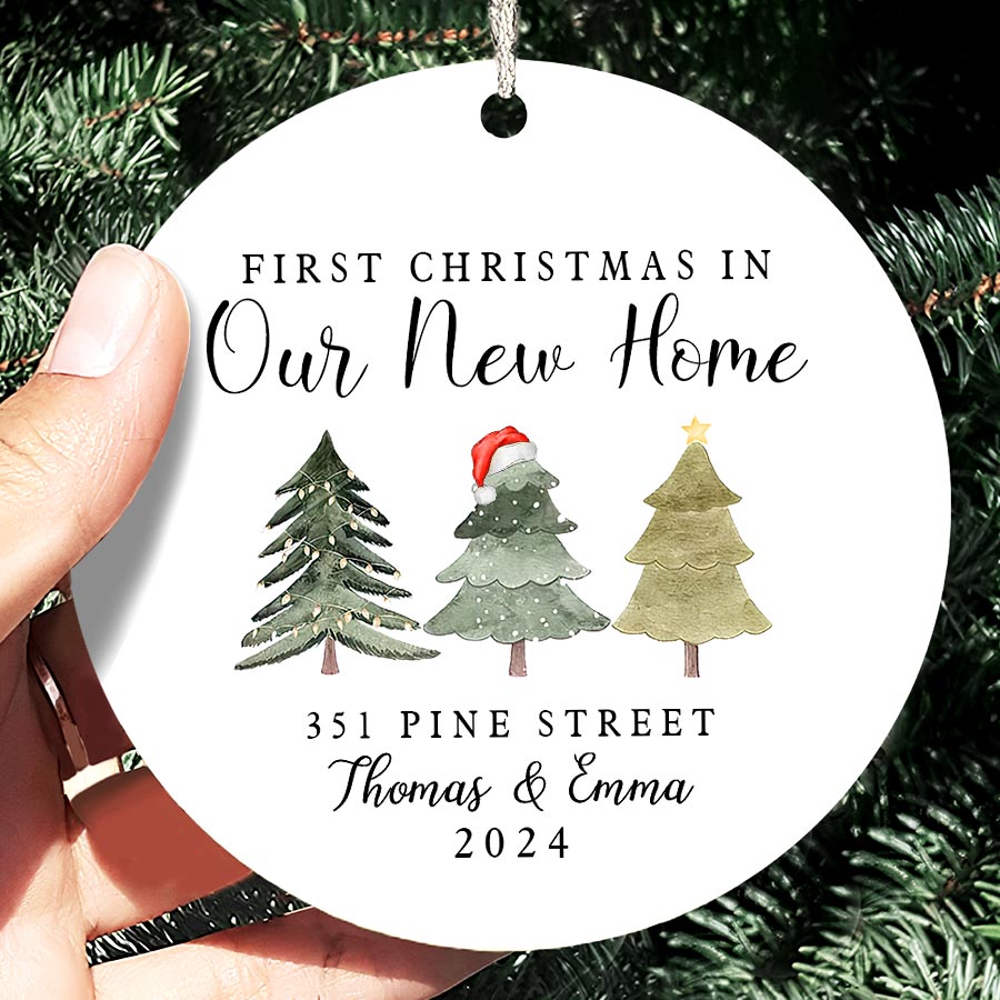 New Home Personalized Ornament