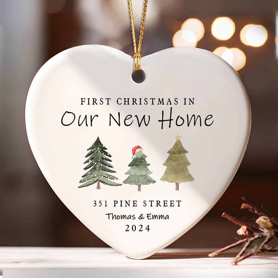 Personalized New Home Ornament