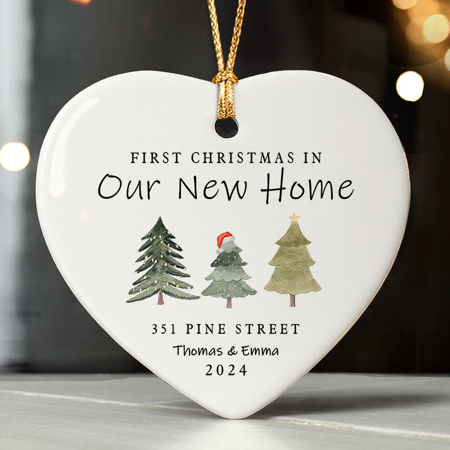 Personalized New Home Ornament