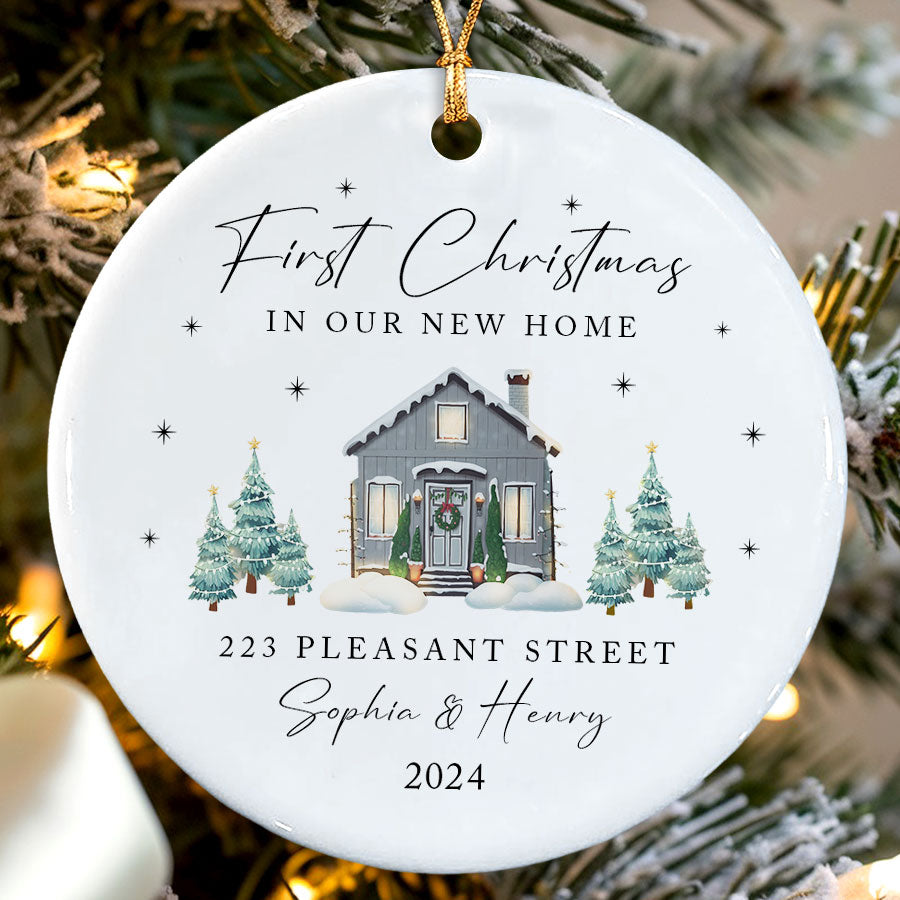 New Home Ornament Personalized