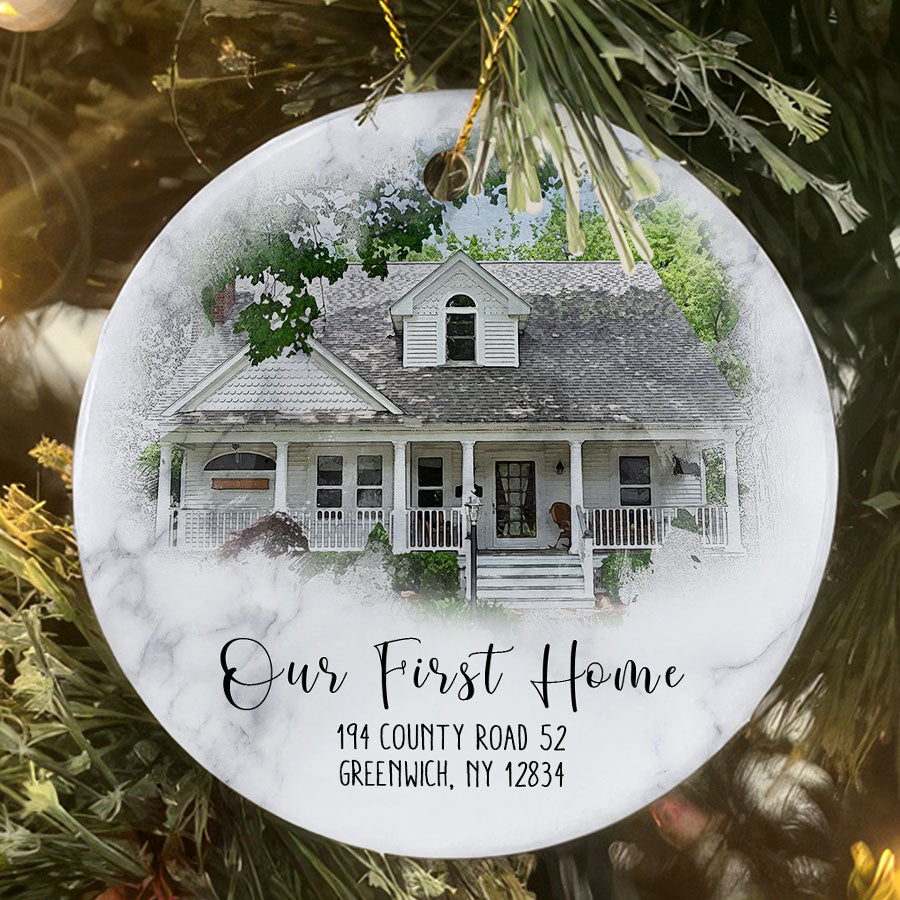 New Home Personalized Ornament
