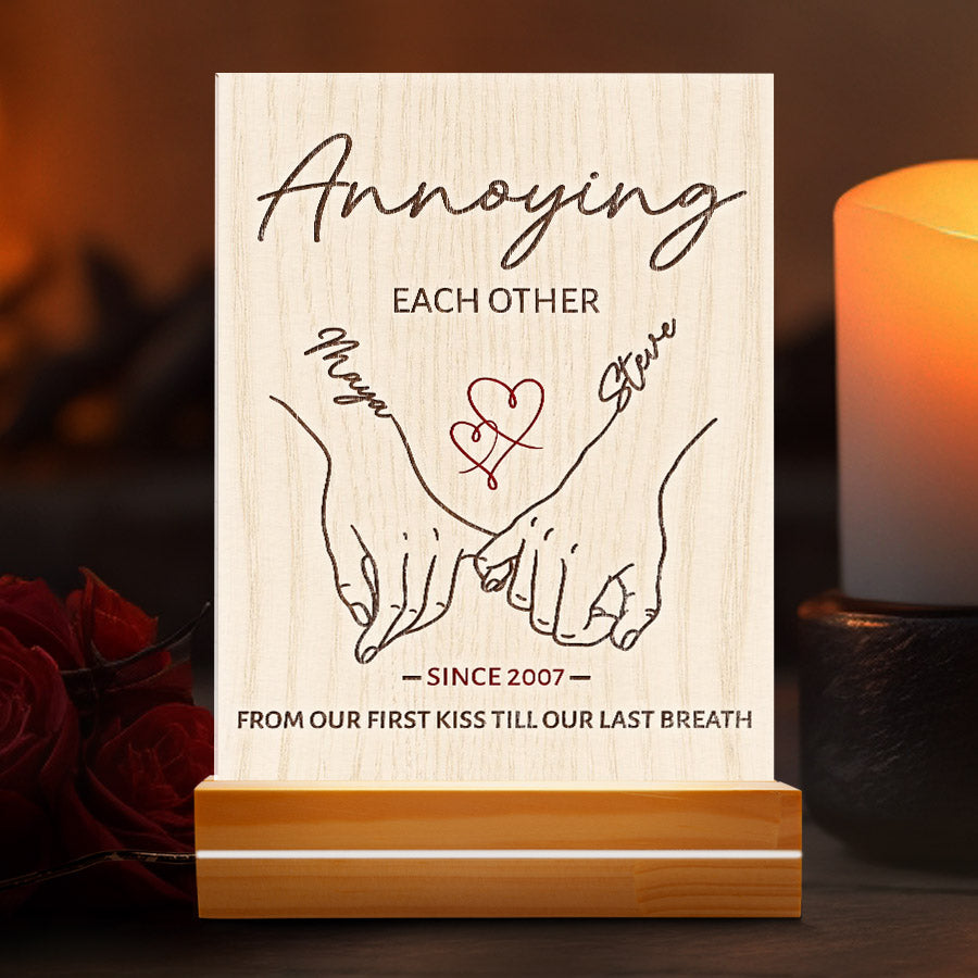 Personalised Acrylic Plaque