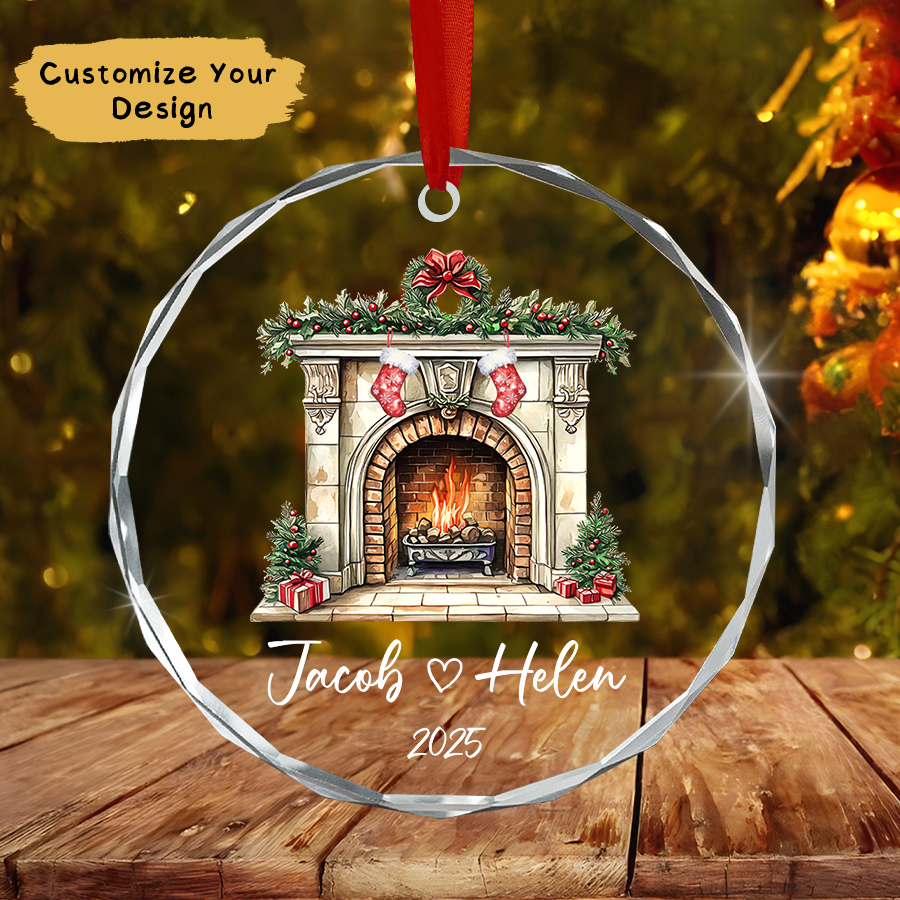 Personalized Couple Christmas Ornament 2025, Couple Keepsake