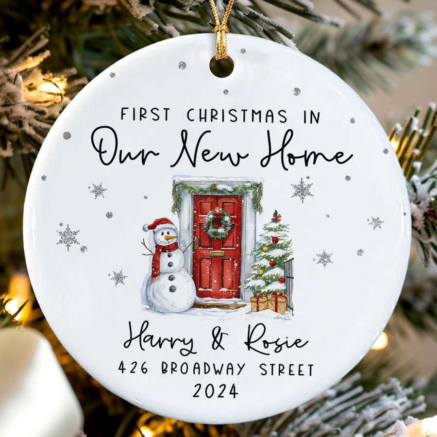 New Home Ornament Personalized