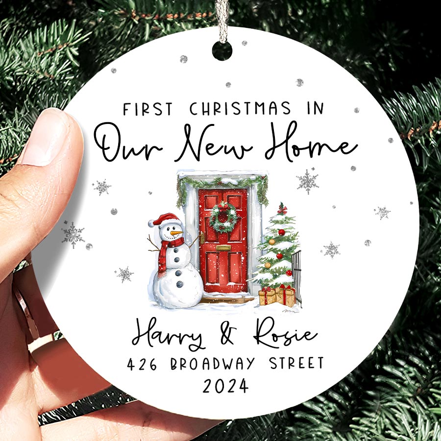New Home Ornament Personalized