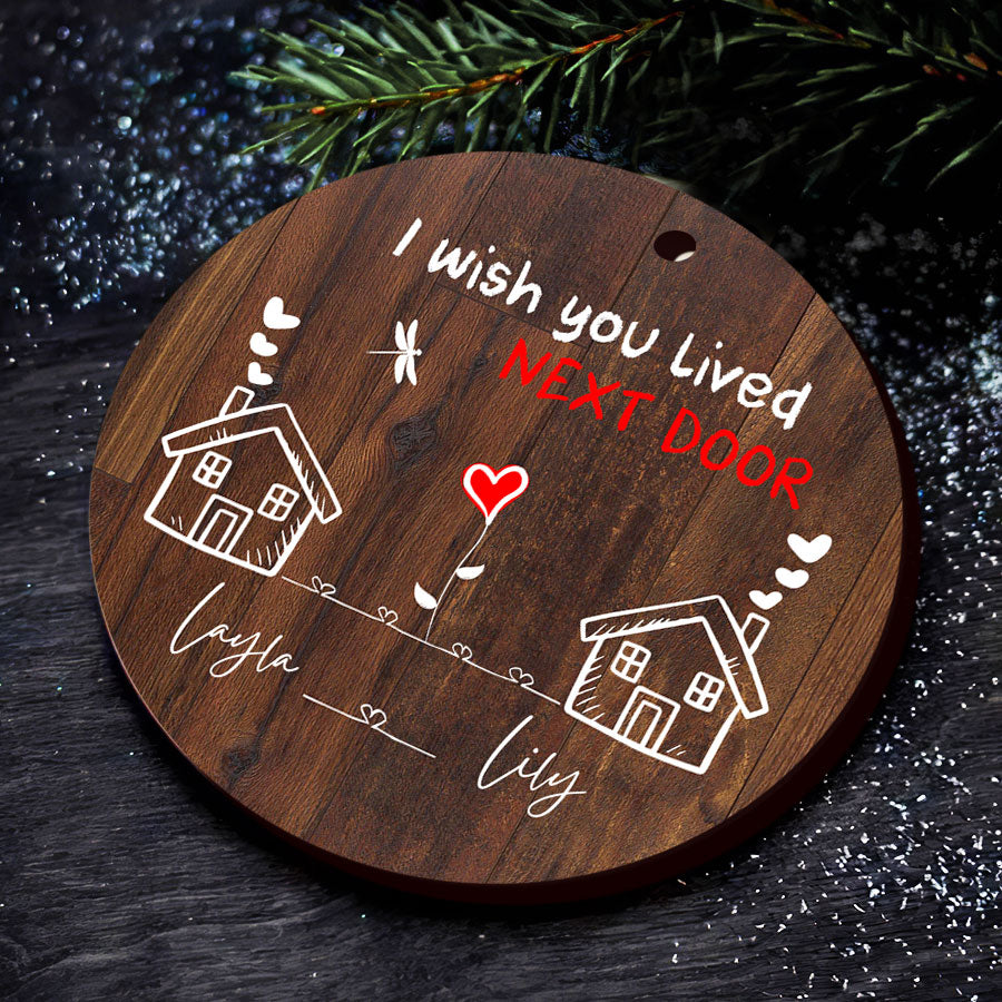 Personalized Friends Ornaments