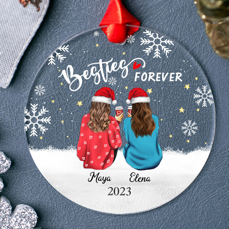 Personalized Christmas Ornaments for Friends
