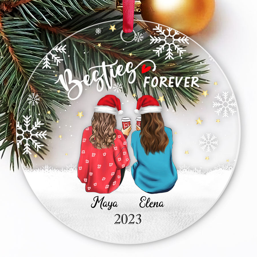 Personalized Christmas Ornaments for Friends