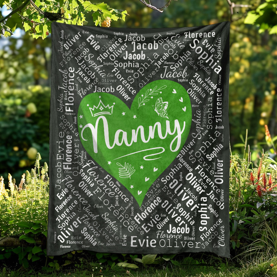 Personalised Nanny Blanket
