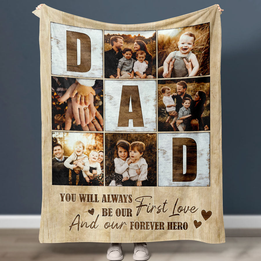 Fathers Day Photo Blankets