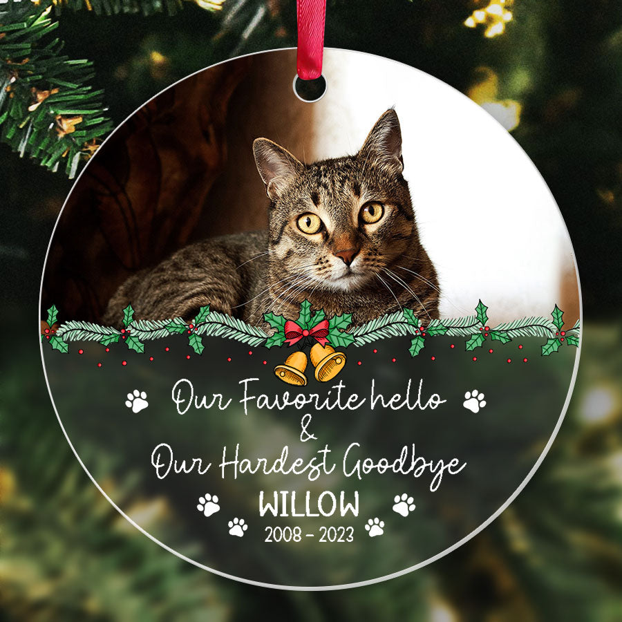 Cat Remembrance Ornament