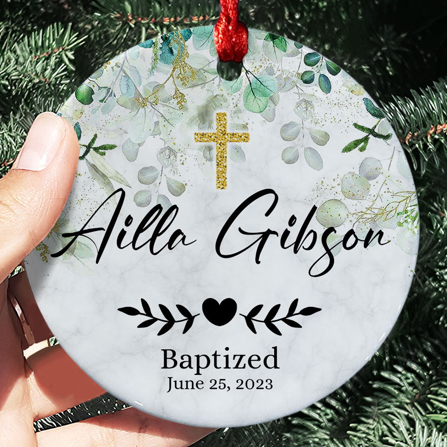Personalized Crosses for Baptism Gifts