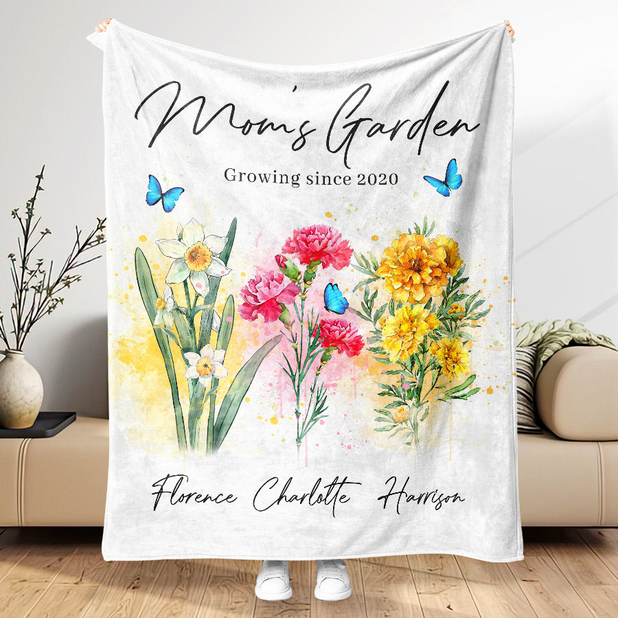 Custom Blanket for Mothers Day