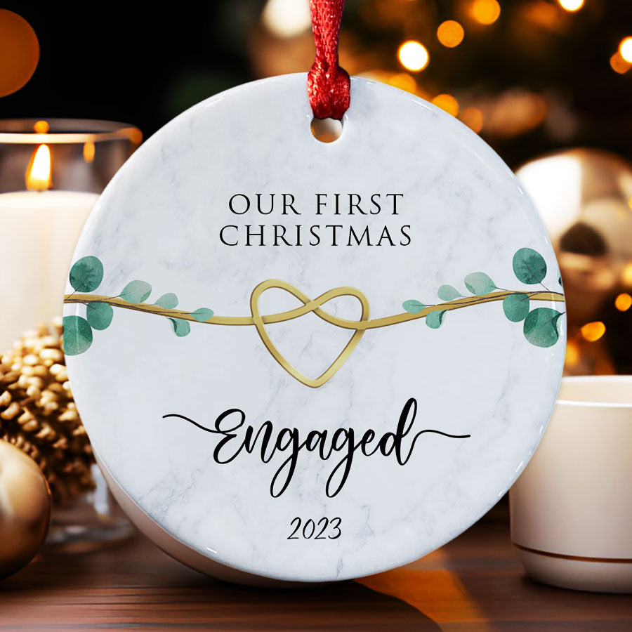 Just Married Ornaments