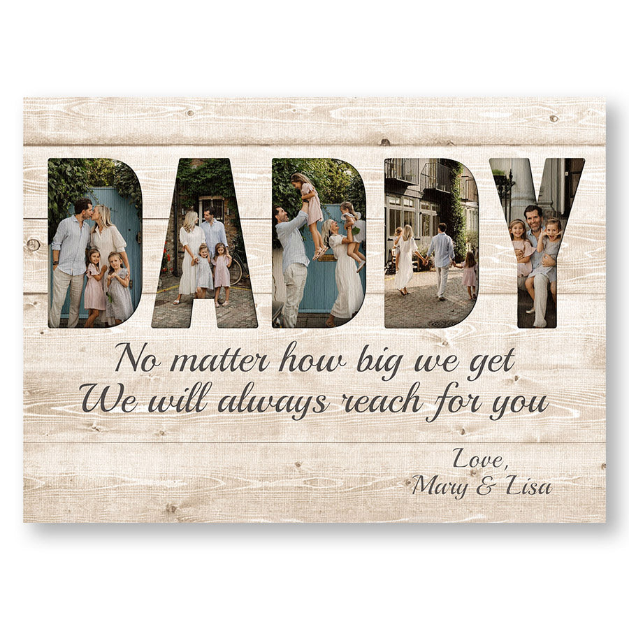 Personalized Father’s Day Canvas