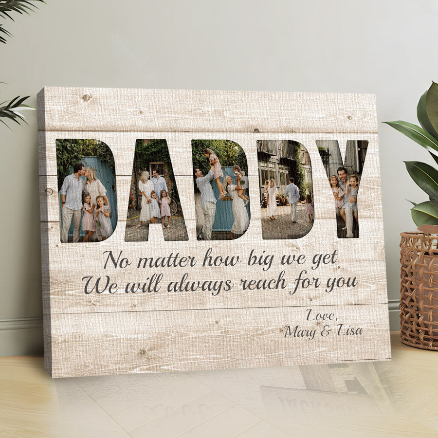 Personalized Father’s Day Canvas