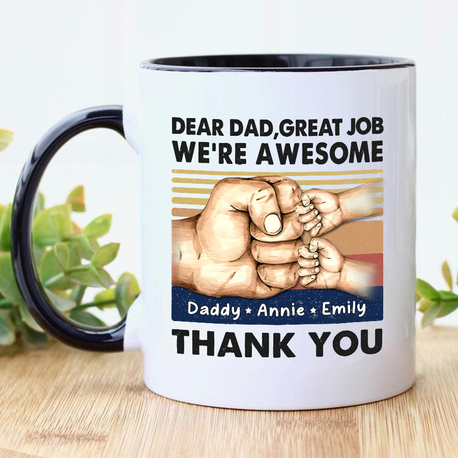 custom father's day mug