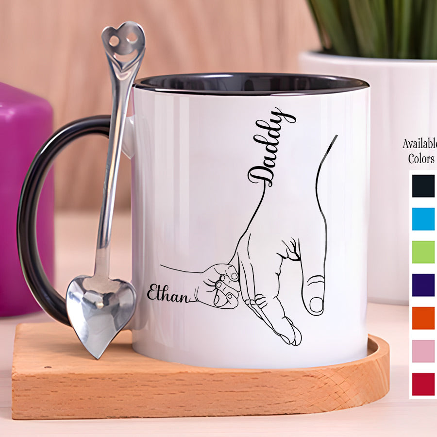 Personalized Mugs With Names for Dad