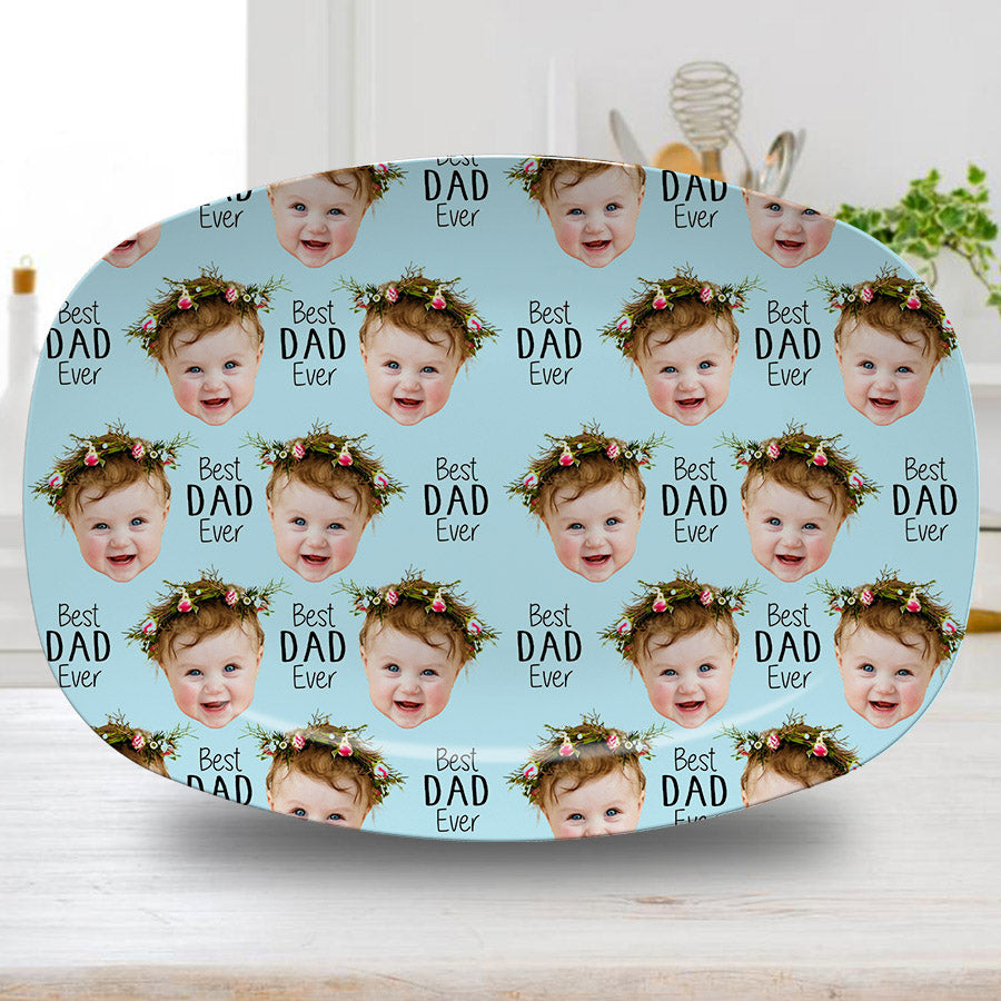 Personalized Dad’s Grilling Plate