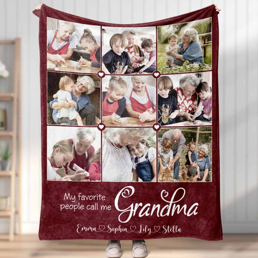 Custom Grandma Blanket