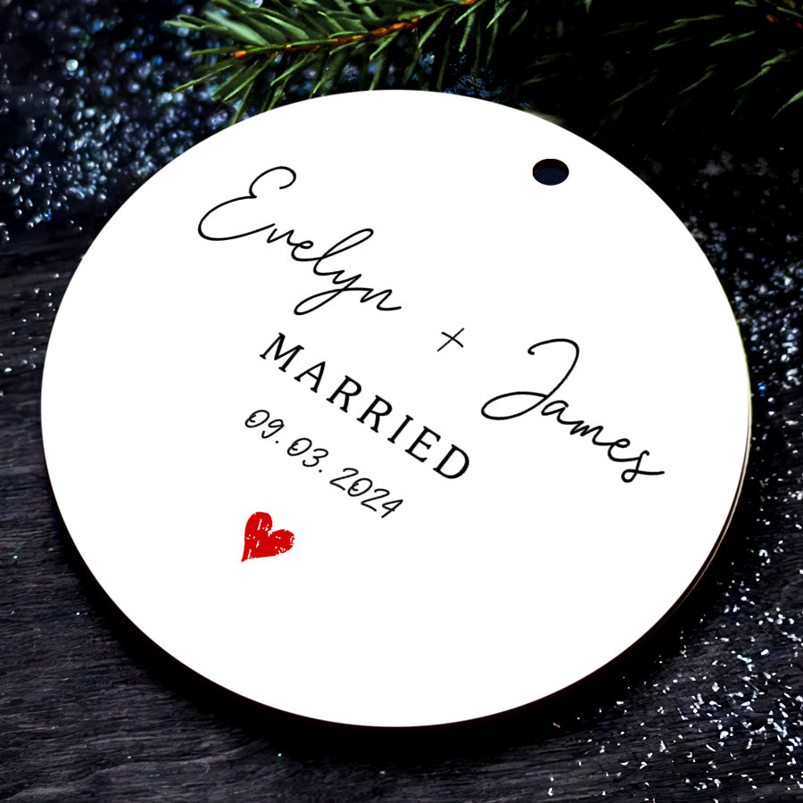 Wedding Couple Ornament