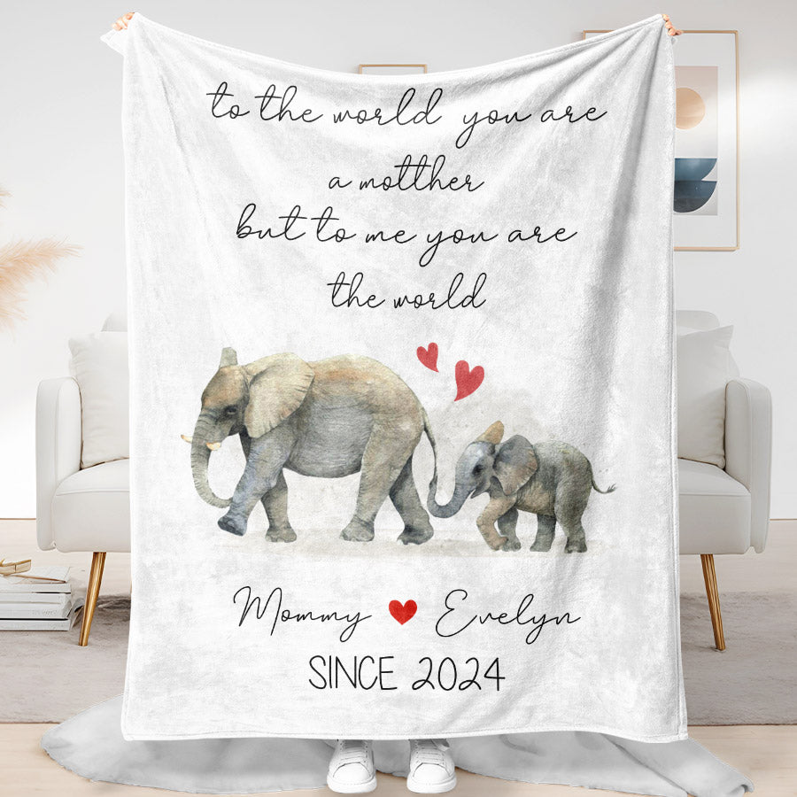 Custom Mothers Day Blanket