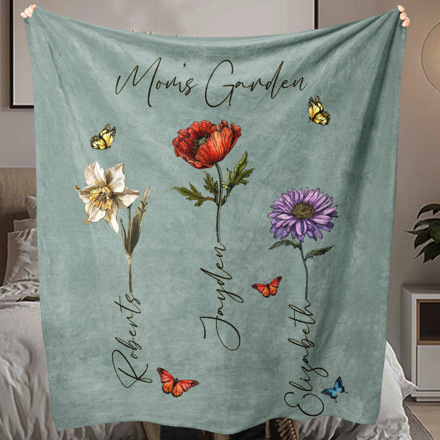 Mothers Day Personalised Blanket