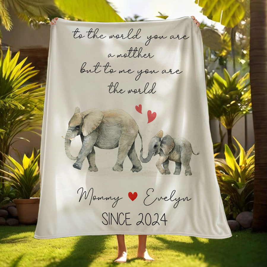 Custom Mothers Day Blanket