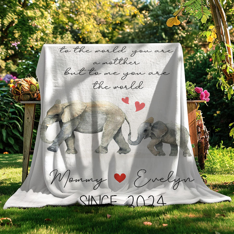Custom Mothers Day Blanket