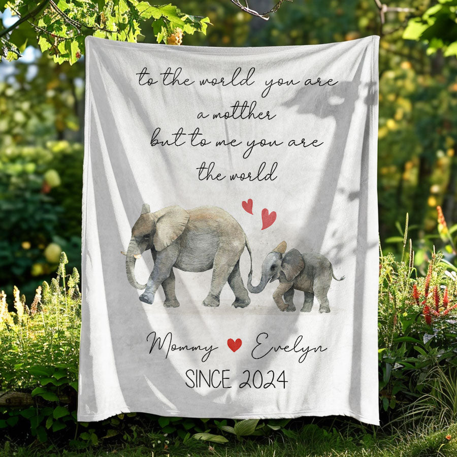Custom Mothers Day Blanket