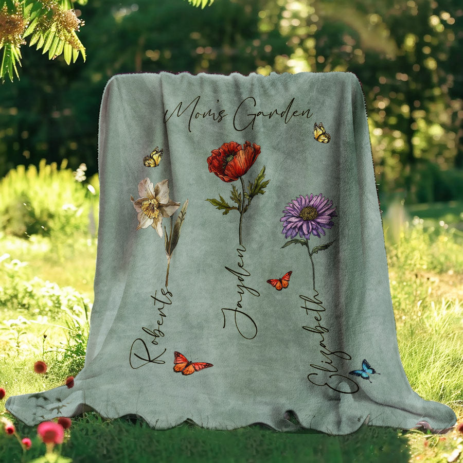 Mothers Day Personalised Blanket