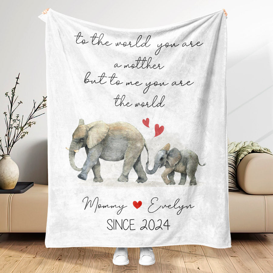 Custom Mothers Day Blanket